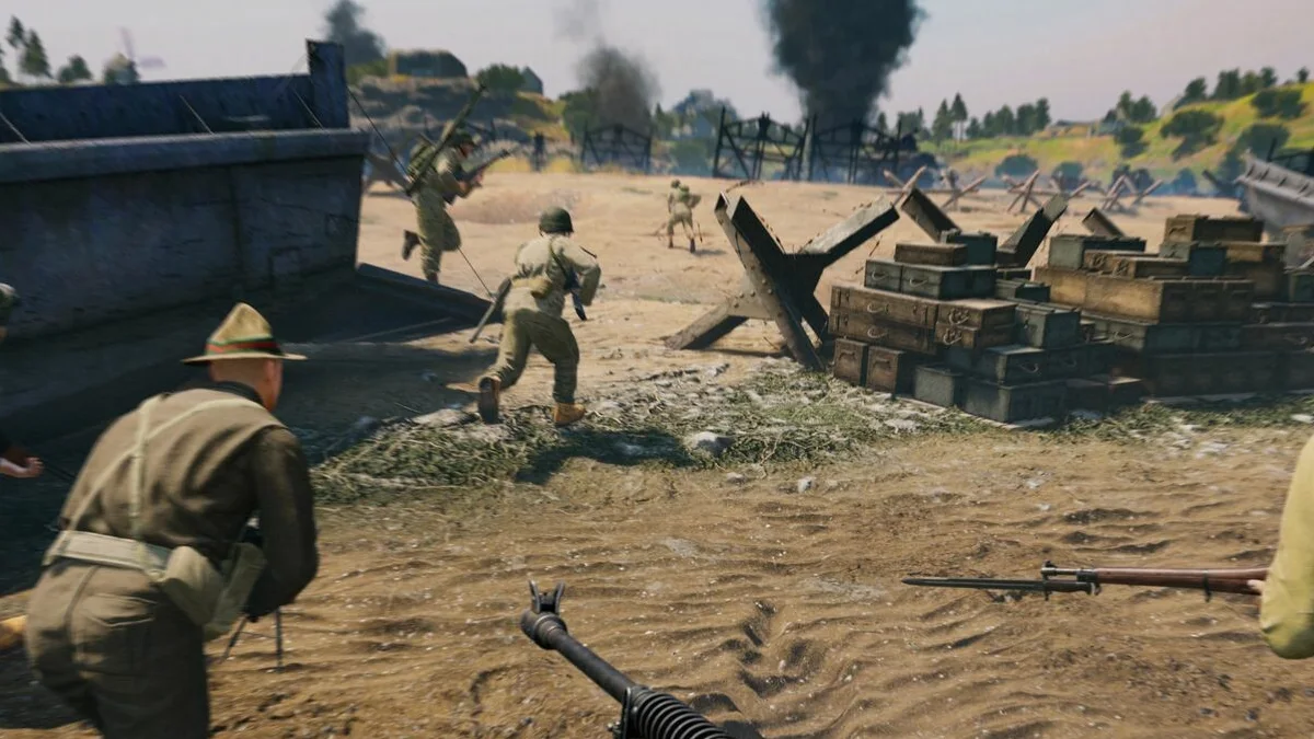 Enlisted spawn screen showing tank and plane options